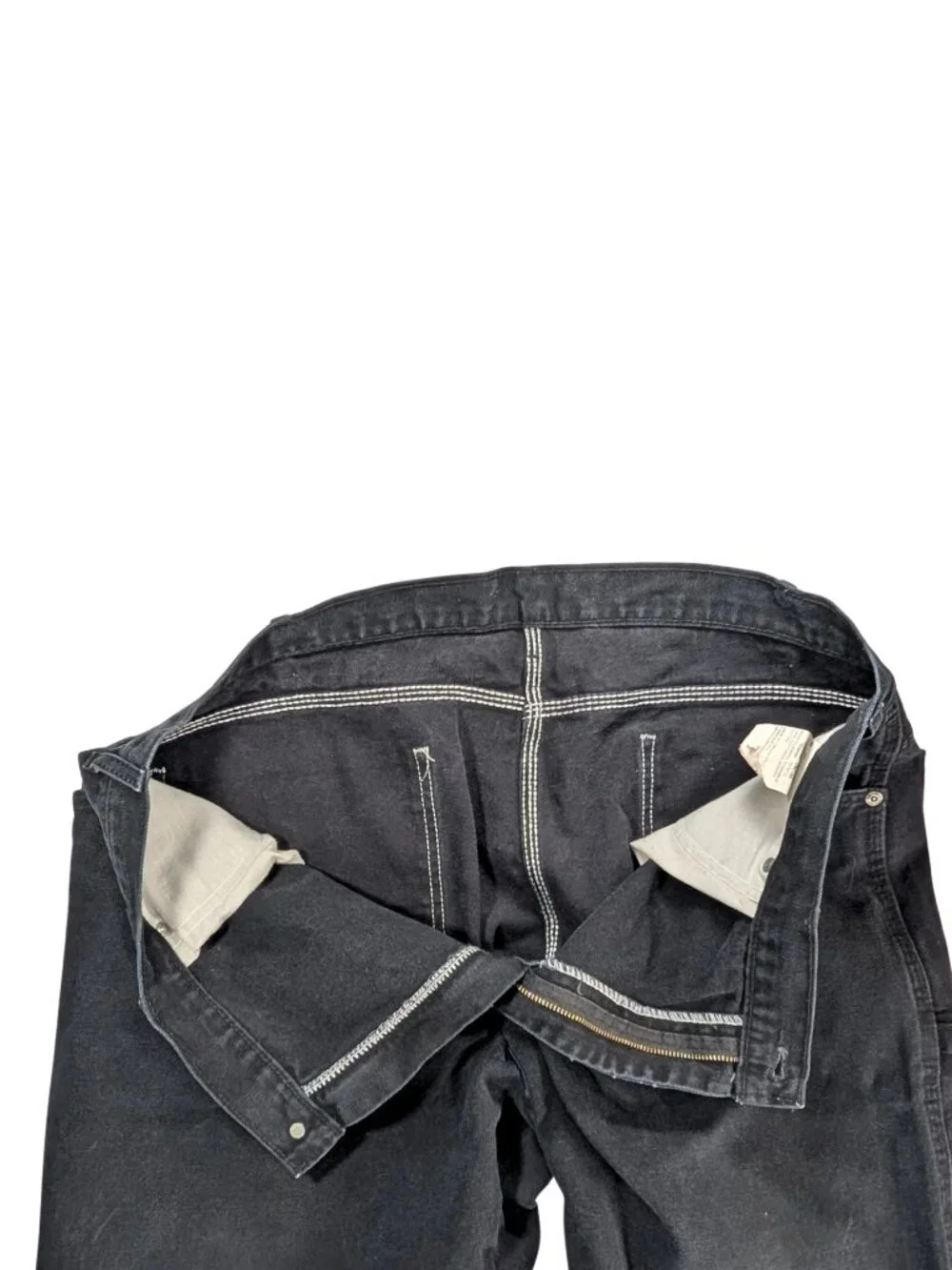 Dickie's Men's 38x30 Black Denim Twill Carpenter Work Jeans Pants